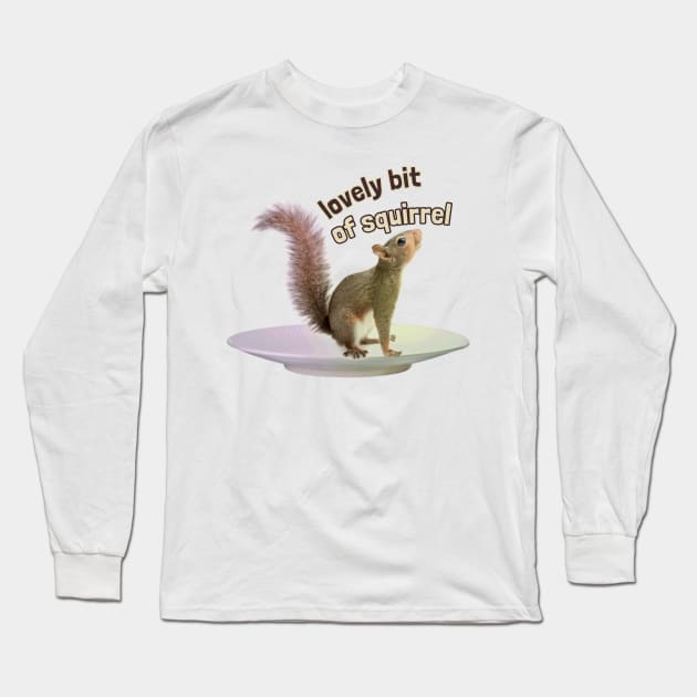 Lovely bit of squirrel Long Sleeve T-Shirt by Wjwb1964